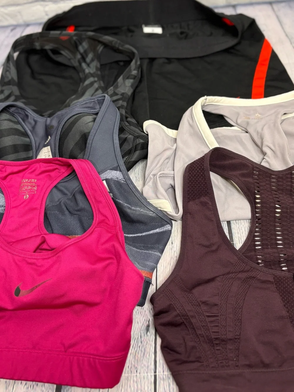 Bundle Athletic Activewear Athleisure Casual Yoga Running Workout Sports Bras